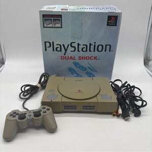 Sony PlayStation One PS1 Console SCPH-9001 w/ Controller, Cords & Box Tested